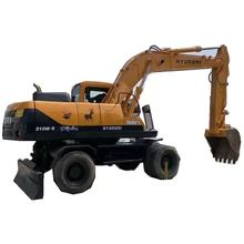 Gebraucht Hyundai Bagger mit Originalfarbe und Hydraulikzylinderherkunft