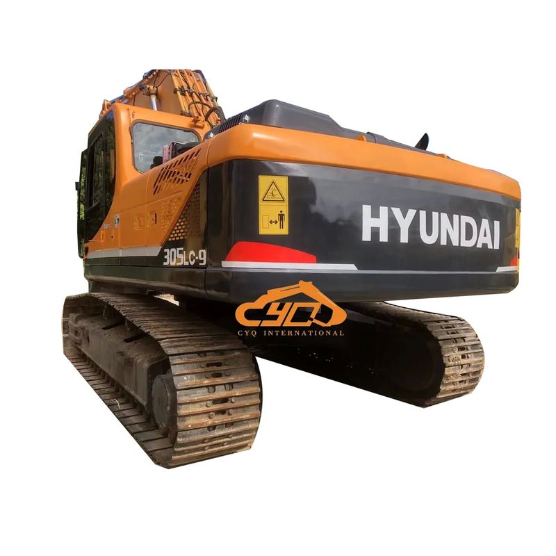 255L Kraftstofftank Kapazität Hydraulikzylinder Gebraucht Hyundai Bagger In Originalfarbe