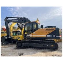 Kraftstoffbehälter mit 255 L Kraftstoffbehälter Gebraucht Hyundai Bagger mit Original-Hydraulikventil und Schwinggeschwindigkeit von 10,2 Rpm