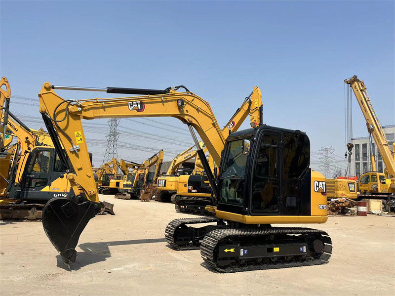 7 Tonnen gebrauchtes CAT Minibagger 307E2 Caterpillar 305 306 307 Crawler Bagger