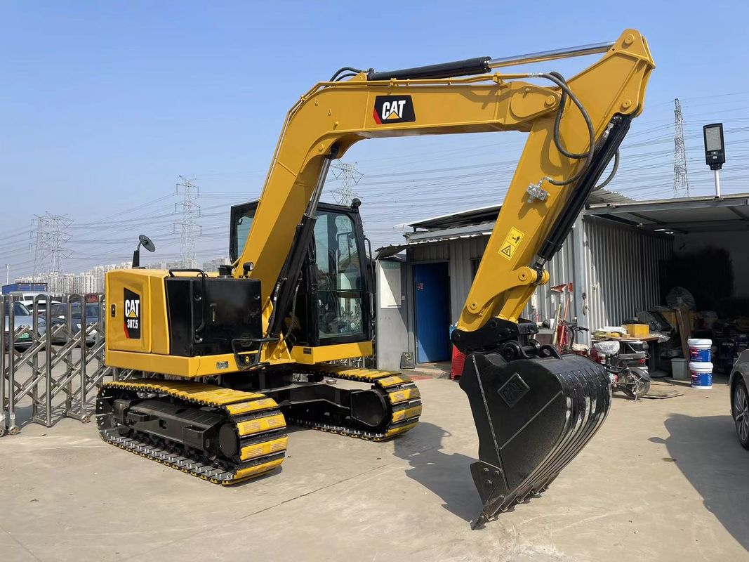 Gebraucht Caterpillar 307.5 Bagger 0,33 M3 Eimerkapazität für Bauvorhaben