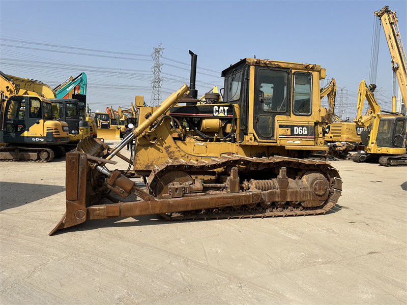 Original Gebrauchtes CAT D6G Bulldozer Gebrauchtes Caterpillar D3 D4 D7 Dozer in gutem Zustand