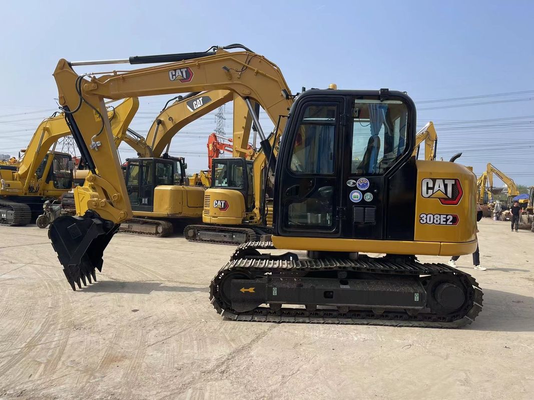 Gebrauchtes kleines Katzenbagger Cat 308E2 Bagger 8 Tonnen Minibagger