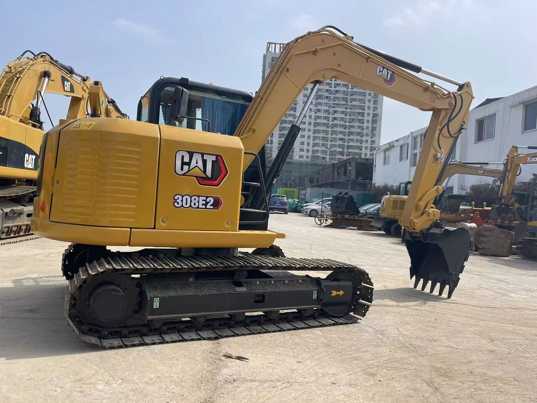 Gebrauchtes kleines Katzenbagger Cat 308E2 Bagger 8 Tonnen Minibagger