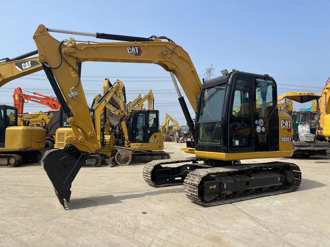 Gebrauchtes kleines Katzenbagger Cat 308E2 Bagger 8 Tonnen Minibagger