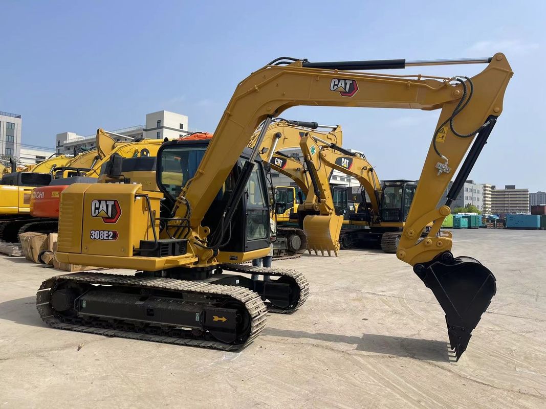 Gebrauchtes kleines Katzenbagger Cat 308E2 Bagger 8 Tonnen Minibagger