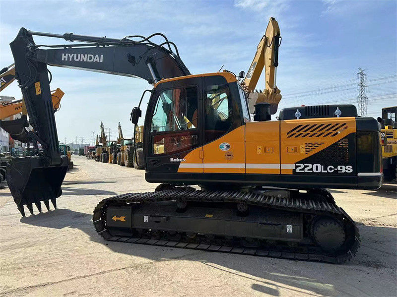 Gebrauchtes Hyundai R220LC-9S Bagger 22 Tonnen Korea Gebrauchtes Hyundai 220 Bergbau Digger