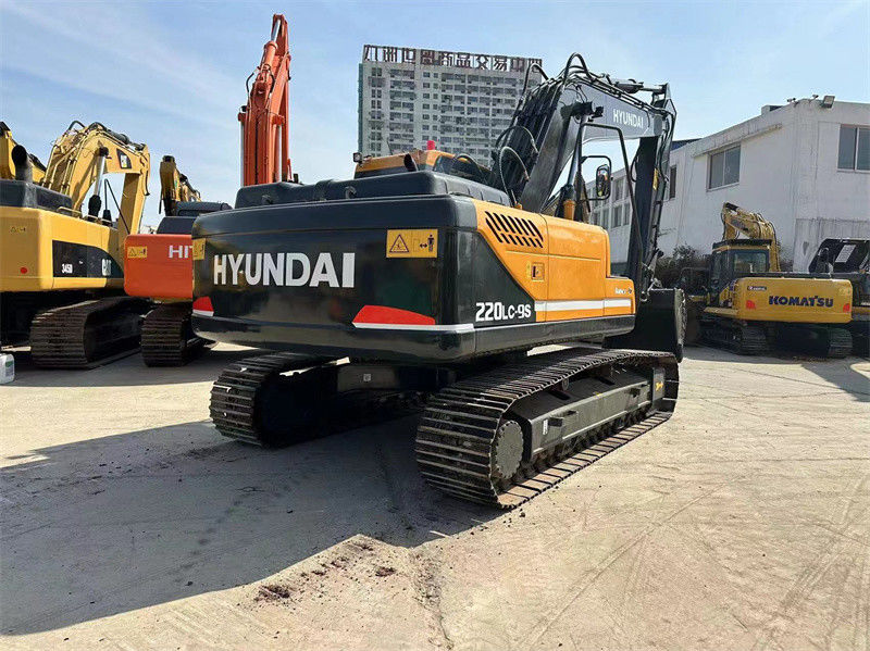 Gebrauchtes Hyundai R220LC-9S Bagger 22 Tonnen Korea Gebrauchtes Hyundai 220 Bergbau Digger
