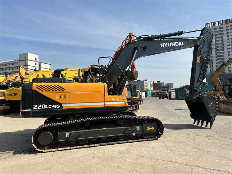 Gebrauchtes Hyundai R220LC-9S Bagger 22 Tonnen Korea Gebrauchtes Hyundai 220 Bergbau Digger
