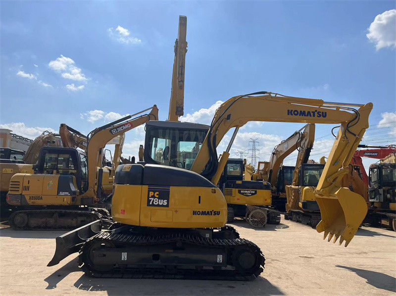 Original Japan Gebraucht Komatsu PC78us Crawler Bagger PC78US-6 Mini Bagger