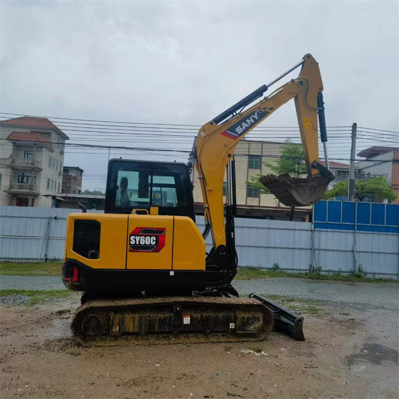 China Sany SY60C Pro Gebrauchtbagger Zweithand 6 Tonnen Sany sy60 Mini Digger