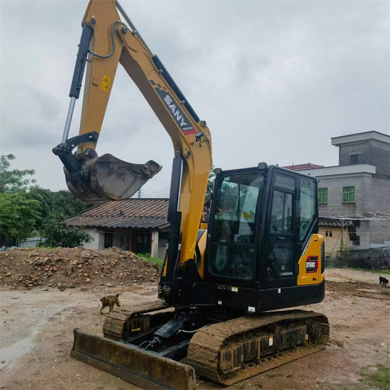 China Sany SY60C Pro Gebrauchtbagger Zweithand 6 Tonnen Sany sy60 Mini Digger