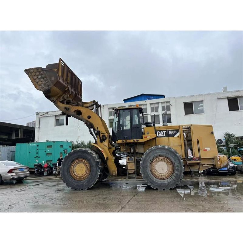 Originalfarbe CAT 986H Vorradlader leistungsstarker Motor C15
