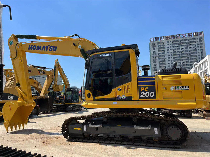 Billig 20 Tonnen Gebraucht Japan Bagger Komatsu PC200-8 Crawler Bagger PC200 PC220