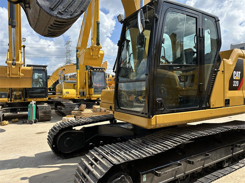 Gebrauchtes CAT 320 Bagger 6 Zylinder C7.1-Motor gebrauchtes Caterpillar 320 Bagger