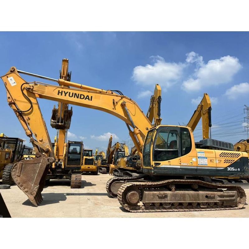 Kraftvolle 30 Tonnen Original Farbe Hyundai R305LC Bagger Schwerlast