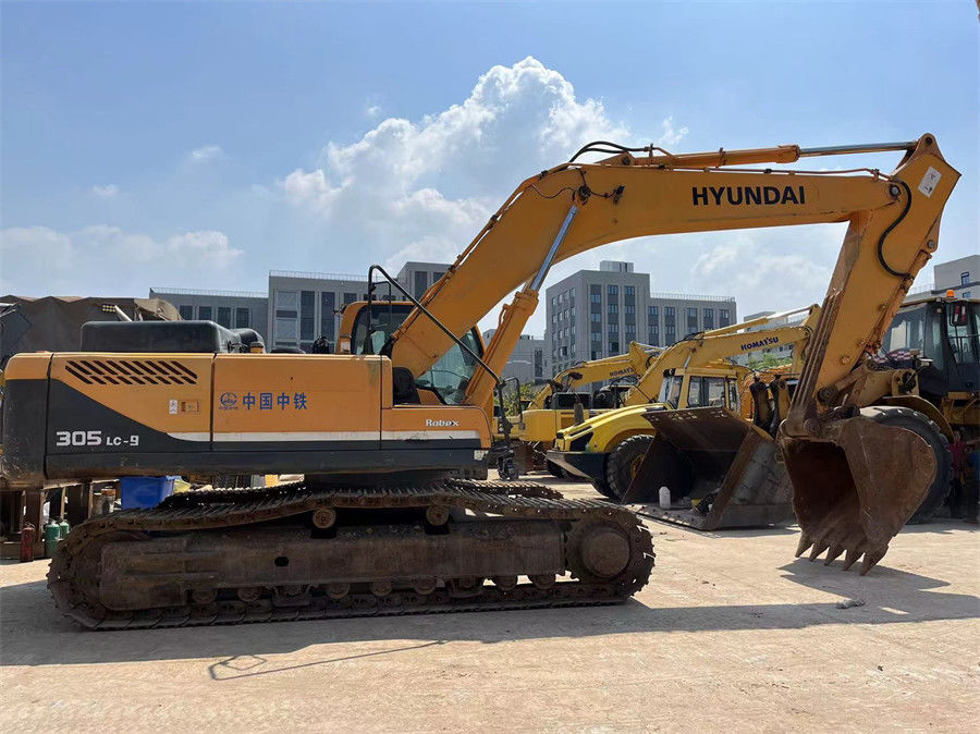 Kraftvolle 30 Tonnen Original Farbe Hyundai R305LC Bagger Schwerlast