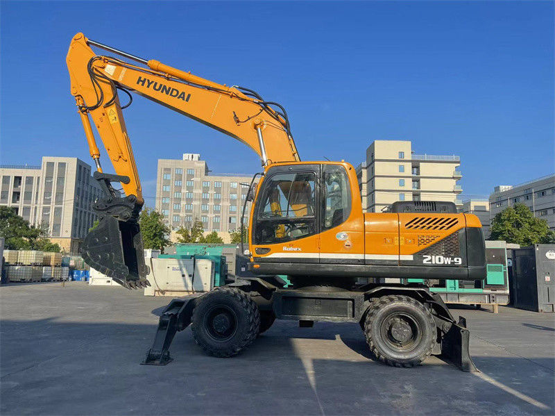 20 Tonnen Korea Gebraucht Hyundai R210W-9 Radbagger Hyundai 210 Radbagger