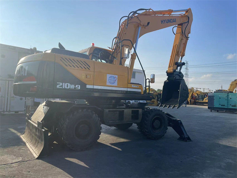 20 Tonnen Korea Gebraucht Hyundai R210W-9 Radbagger Hyundai 210 Radbagger