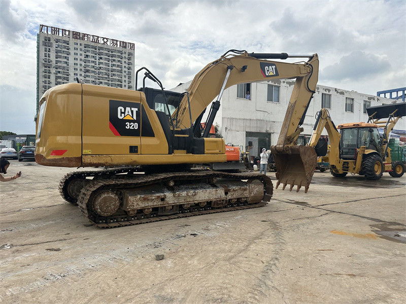Original verwendet CAT 320 Bagger mit C4.4-Motor Caterpillar 320 Bagger