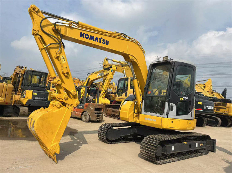 7.8 Tonnen Japan Gebraucht Komatsu PC78us Crawler Bagger PC78US-6 Mini Digger