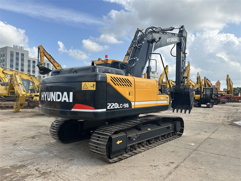 22 Tonnen Korea Gebraucht Hyundai R220LC-9S Bagger Hyundai 220 Crawler Digger
