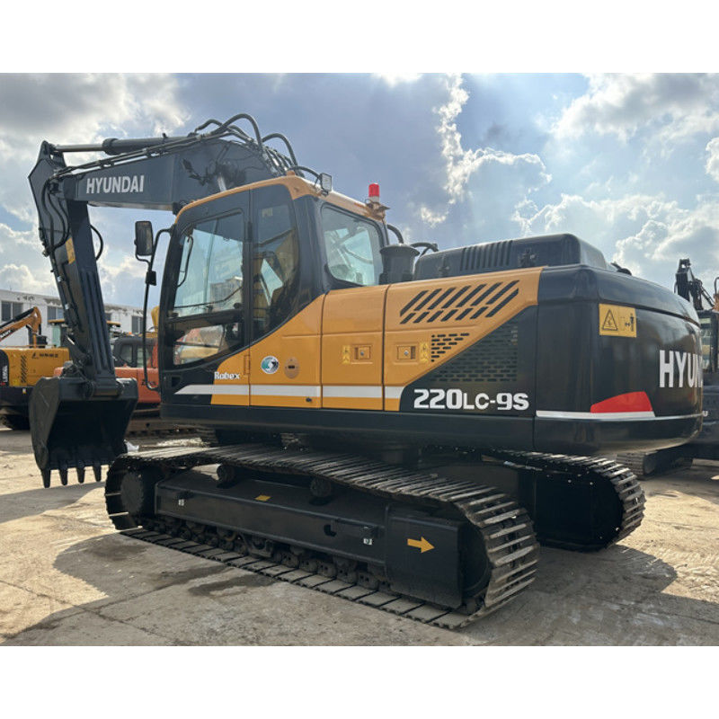 22 Tonnen Korea Gebraucht Hyundai R220LC-9S Bagger Hyundai 220 Crawler Digger