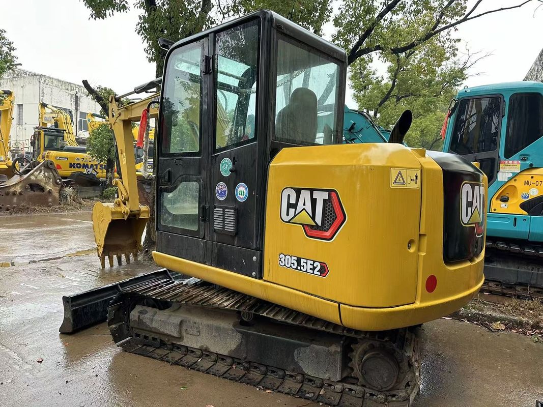 5.5 Tonnen Gebraucht CAT 305.5E Caterpillar 305.5 Mini-Crawler-Exkavator