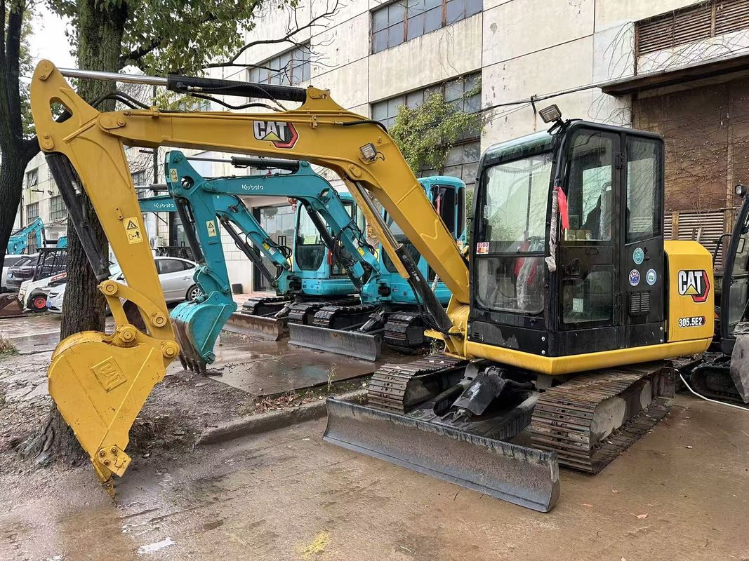5.5 Tonnen Gebraucht CAT 305.5E Caterpillar 305.5 Mini-Crawler-Exkavator