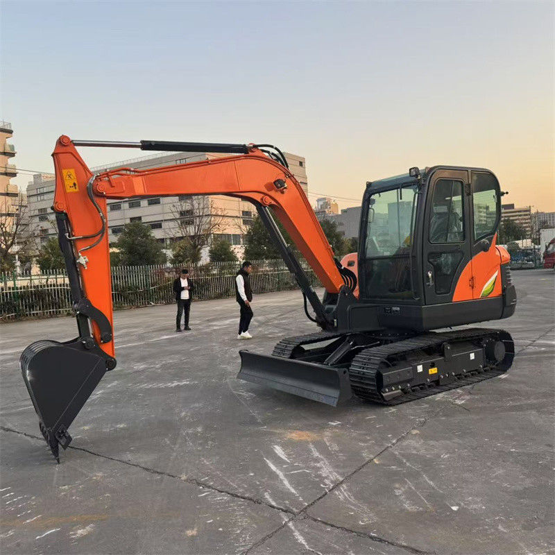 Brandneue Doosan DX60E-10N Minibagger 6 Tonnen Doosan Crawler Bagger
