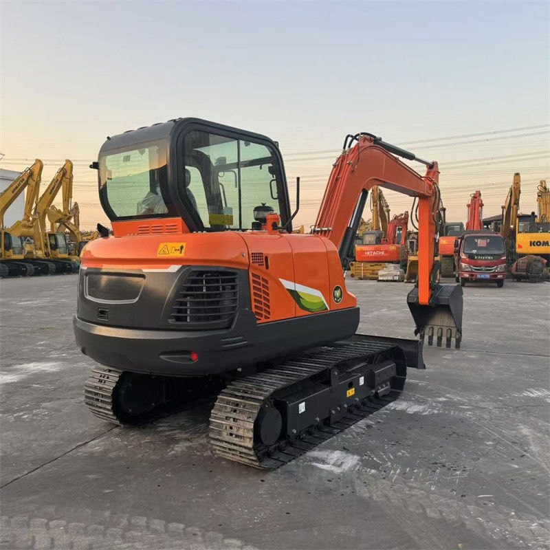 Brandneue Doosan DX60E-10N Minibagger 6 Tonnen Doosan Crawler Bagger