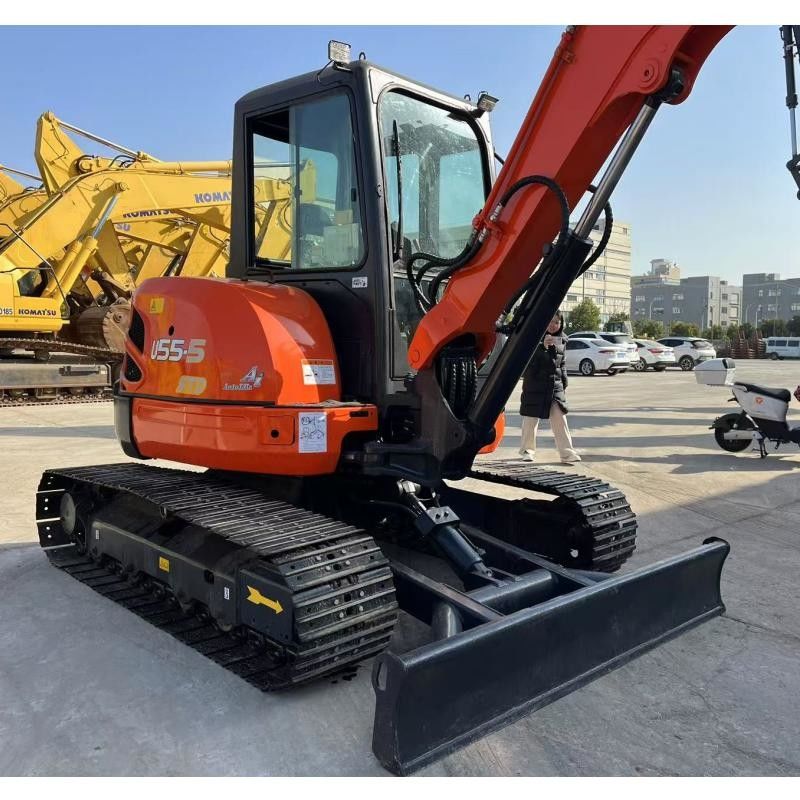 Kubota KX155 Japan Bagger 36,5 KN Eimergräber für den Bau