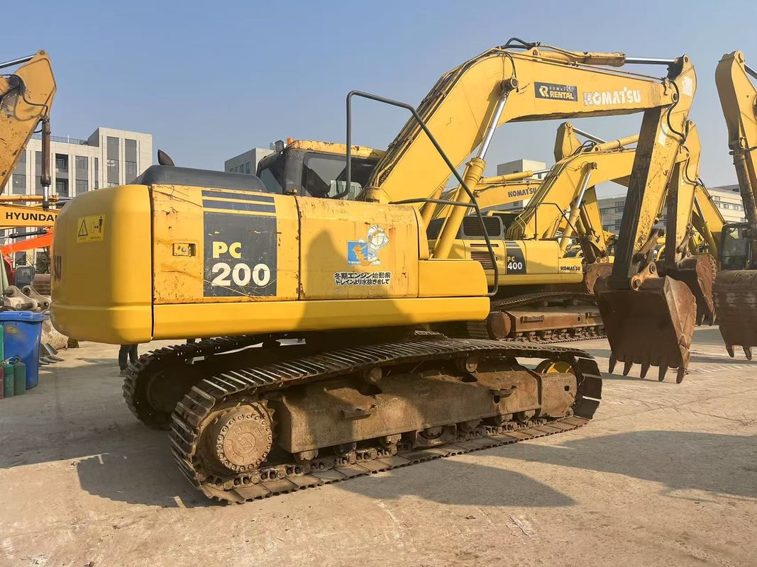 Hochleistungsmaschine PC220-7 für Gebrauchtkomatsu-Exkavator 22 Tonnen Originalkomatsu-Exkavator