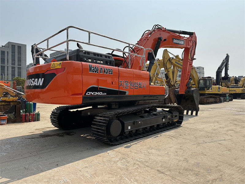 Korea verwendet Doosan DX340LCA Bagger 34 Tonnen Doosan DX340 Crawler Bagger