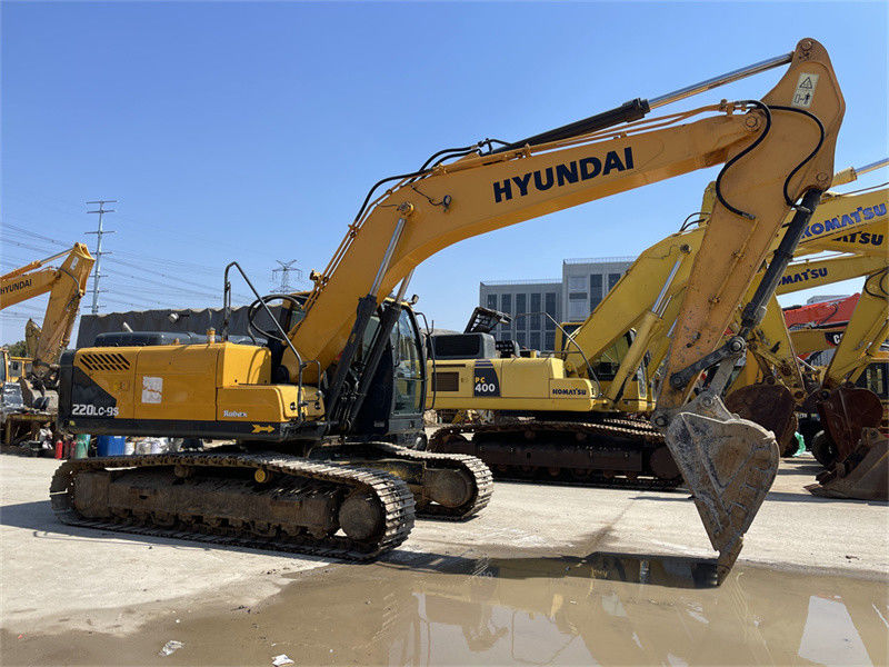Original Farbe Korea Gebraucht Hyundai R220LC-9S Bagger Hyundai 220 Crawler Digger