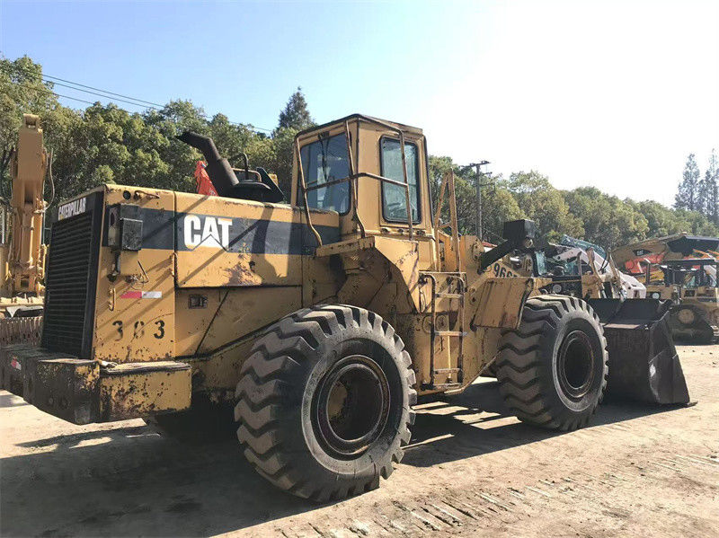 Originalfarbe Gebrauchtes Radlader CAT 966F Gebrauchtes Caterpillar CAT 966 Frontlader