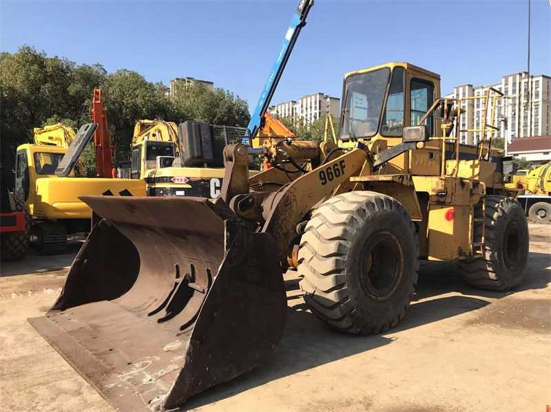Originalfarbe Gebrauchtes Radlader CAT 966F Gebrauchtes Caterpillar CAT 966 Frontlader