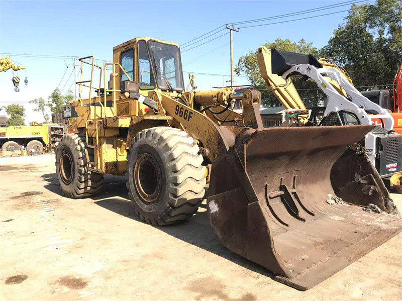 Originalfarbe Gebrauchtes Radlader CAT 966F Gebrauchtes Caterpillar CAT 966 Frontlader