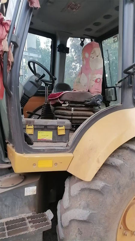 Herkunft Verwendet SDLG B877 Baggerlader mit geteiltem Eimer Zweithand SDLG Radbaggerlader