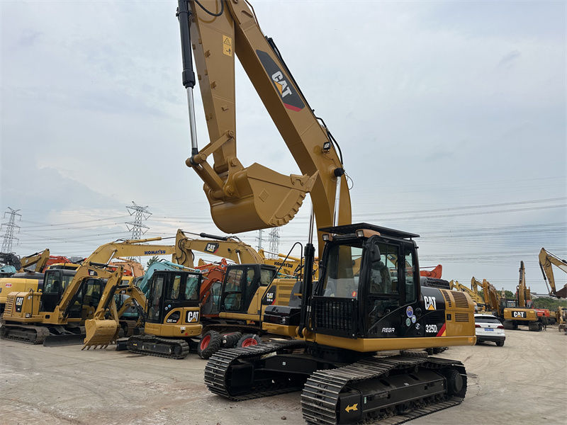 25 Tonnen gebrauchter Bagger Cat 325D Gebrauchte Caterpillar CAT 320 325 330 Kettenbagger