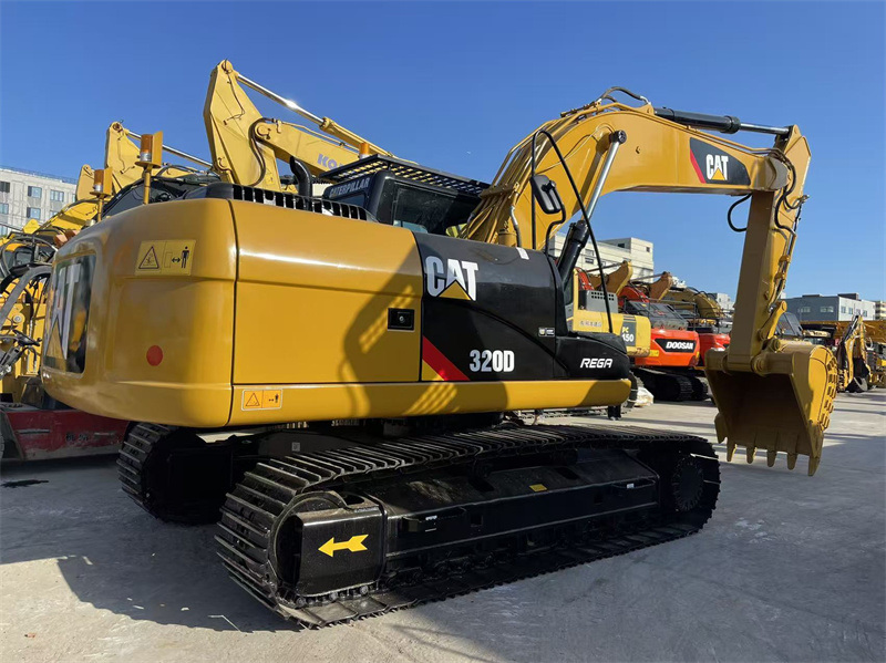 20 Tonnen gebrauchte CAT 320D Bagger Gebrauchte Caterpillar Bagger mit geringen Betriebsstunden