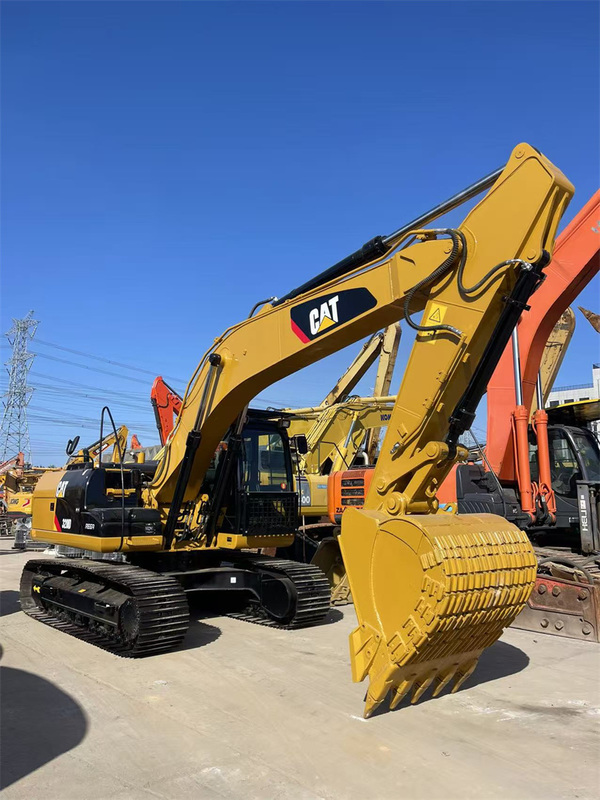 20 Tonnen gebrauchte CAT 320D Bagger Gebrauchte Caterpillar Bagger mit geringen Betriebsstunden
