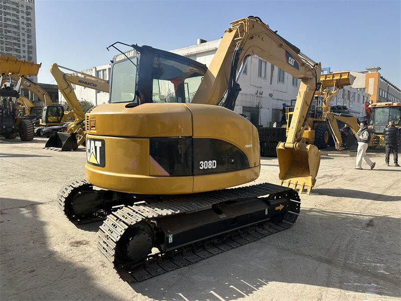 Used Caterpillar 308D mini excavator 8 tons Cat excavator for sale