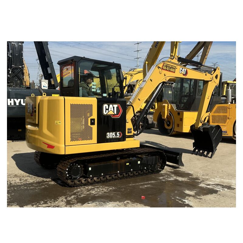 Brandneuer CAT 305.5 Bagger 5,5 Tonnen Caterpillar 305.5 Mini-Raupenbagger