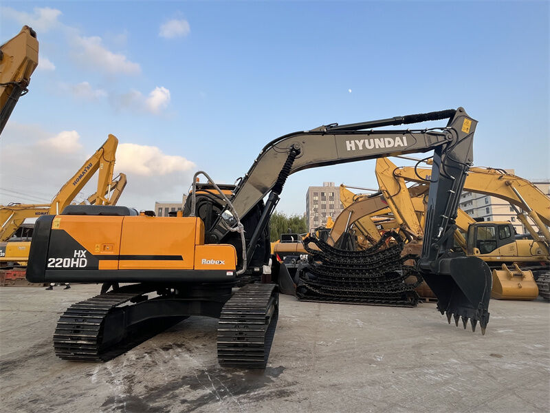 Neues Modell Gebraucht Hyundai HX220HD Bagger 22 Tonnen Gebraucht Hyundai 220 Crawler Digger