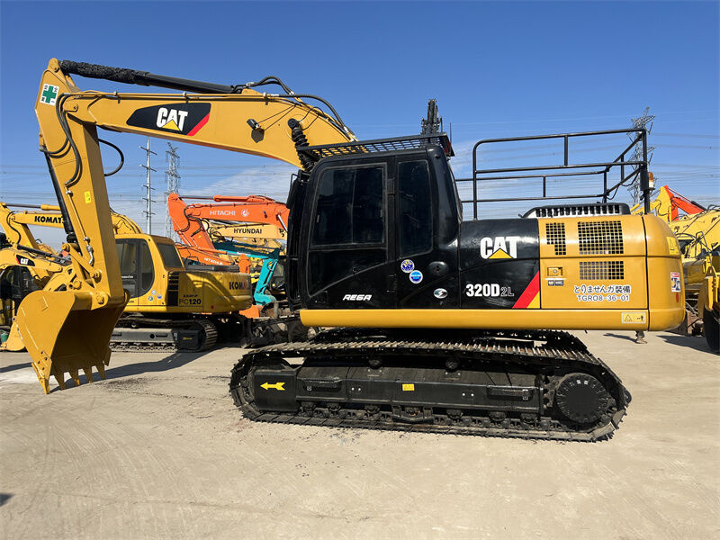 Hochwertige Bergbau-Ausrüstung Mittelklasse-Exkavator Gebraucht Cat 320D2 Exkavator