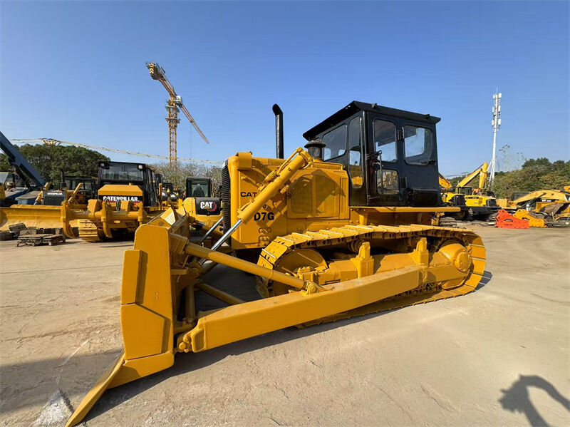 Originalverwendeter CAT D7G Bulldozer mit 3306-Motor, 20230 kg Betriebsgewicht und gerade Neigungsklinge