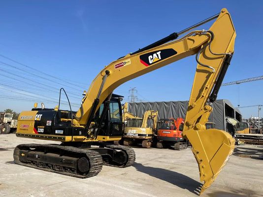 320D verwendete CAT Excavators Hydraulic Caterpillar Excavator