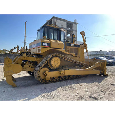D7R benutzte Caterpillar-Planierraupen-gelben aufgespürten Bulldozer