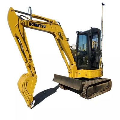 Benutzter kleiner Kettenbagger Japans KOMATSU PC55 Bagger-PC55MR PC55MR-2